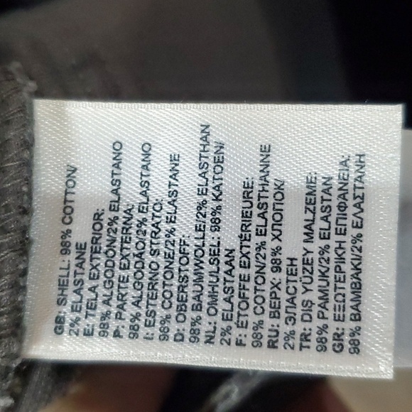 The North Face corduroy grey mini skirt euc - Picture 6 of 7